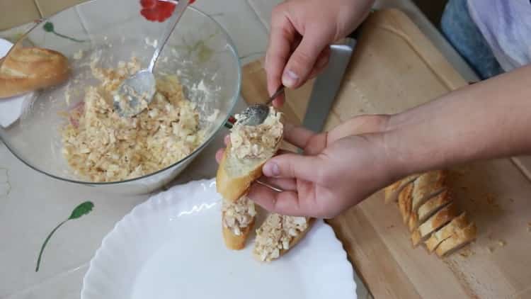 Sandwiches with tuna step by step recipe with photo