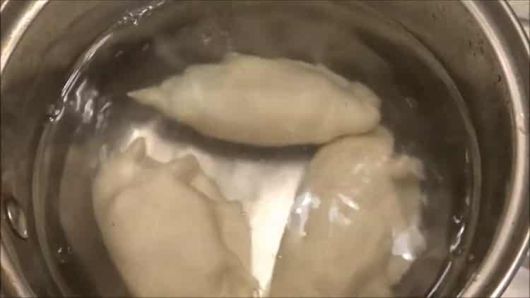 To make dumplings, boil dumplings
