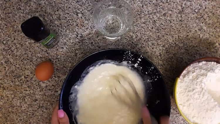 To make dumplings with raw potatoes, add water