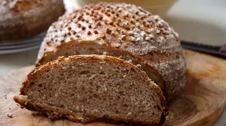 Pan de trigo sarraceno de masa fermentada: simple, sabroso y saludable