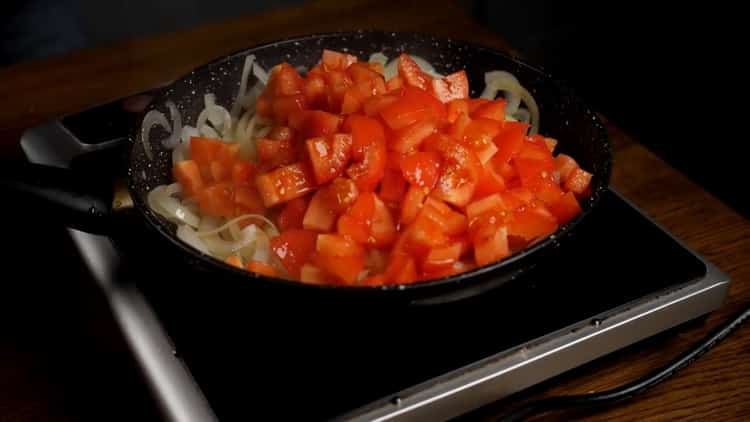 Za kuhanje tjestenine, pržite povrće