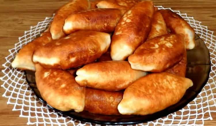 empanadas de mermelada fritas listas