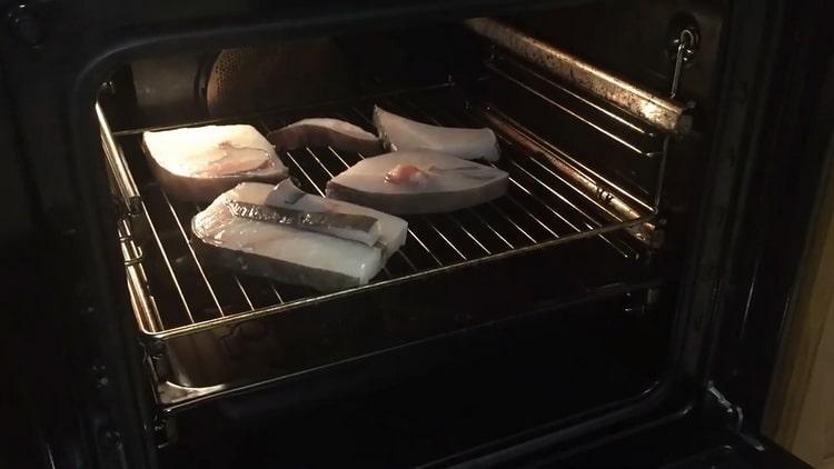 To prepare the catfish steak in a pan, prepare the ingredients