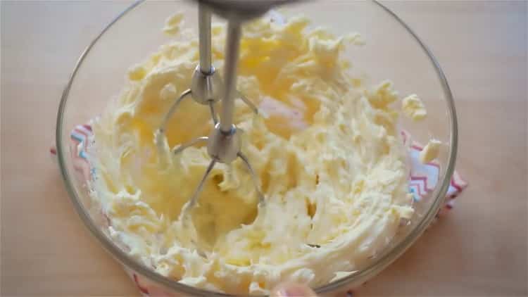 To make a cupcake, make a cream