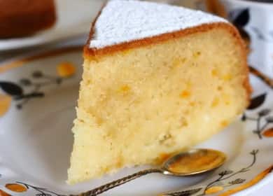 Simple and delicious sour cream cake - bake in a slow cooker