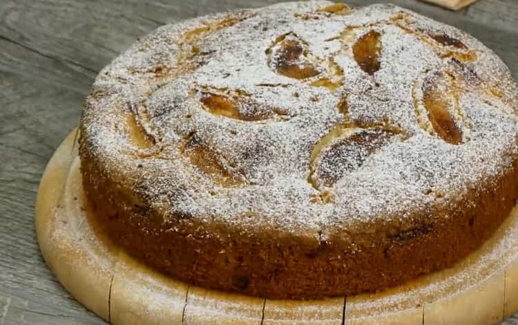 Lush, fragrant and incredibly delicious apple muffin - incredibly delicious