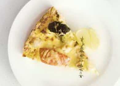 Quiche with fish - a recipe for a quick and tasty French dish