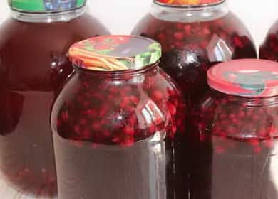 Kompot od crnog ribiza - jednostavan i ukusan recept za berbu za zimu