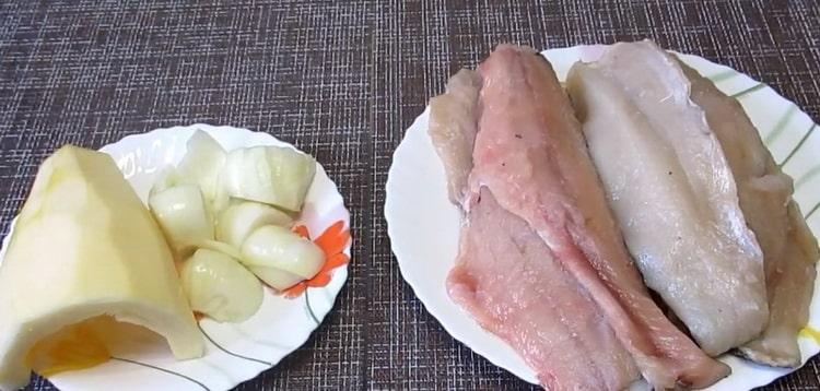 To make burbot cutlets, prepare the ingredients