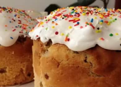 Gâteau de Pâques fait maison selon la recette d'une délicieuse grand-mère