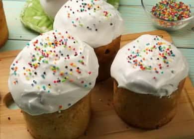 Gâteau de Pâques au kéfir - parfumé et très savoureux