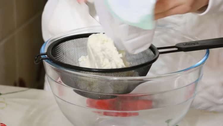 To prepare lazy dumplings, prepare the ingredients
