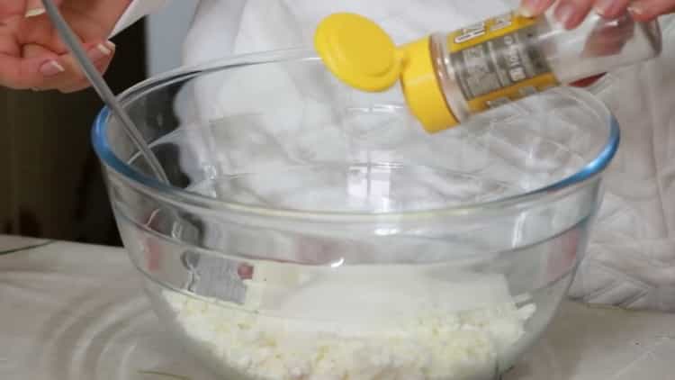 To make lazy dumplings, add sugar to the filling