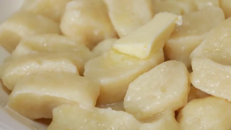 Lazy dumplings according to a step-by-step recipe with a photo