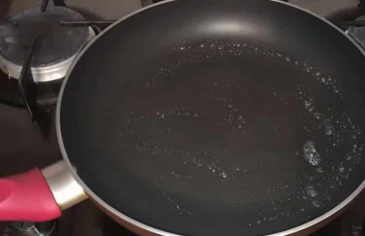 to prepare lazy Hanuriki, prepare a frying pan