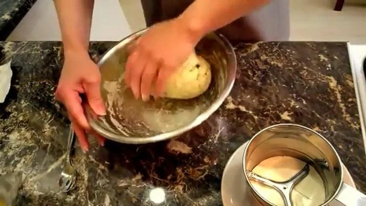 Pour faire des gâteaux au kéfir, mélanger les ingrédients