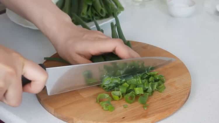 Para la preparación de tortillas, prepare los ingredientes.