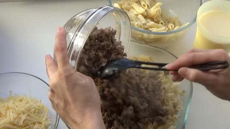 Izložite slojeve za tjesteninu