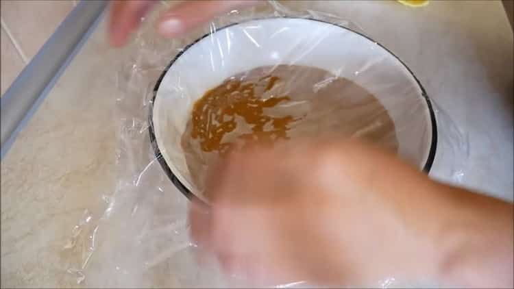 Wafer roll filling recipe - caramel custard