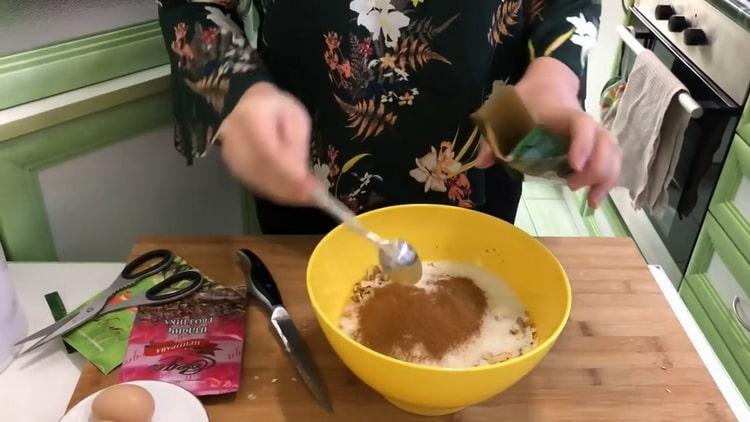 Para preparar la baklava de hojaldre, prepara los ingredientes