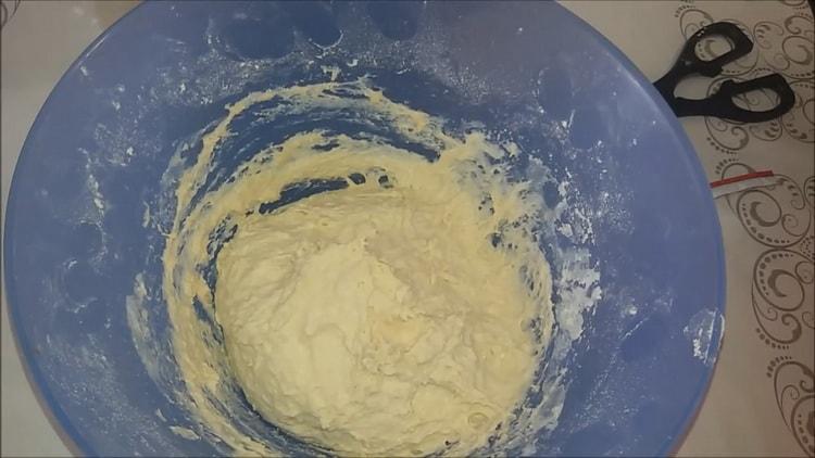 To prepare potato pies, prepare the ingredients for the dough