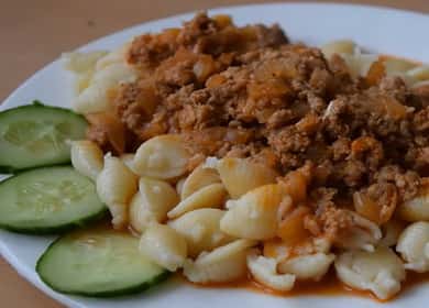 Minced pasta sauce - delicious dinner in 20 minutes 🍝