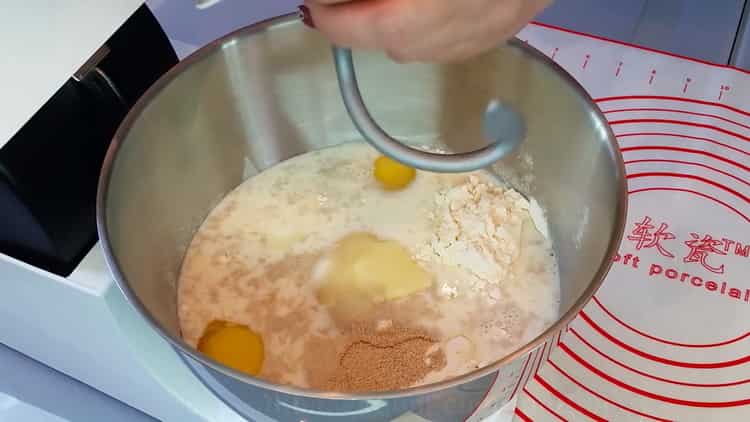 Cocinar donas en leche