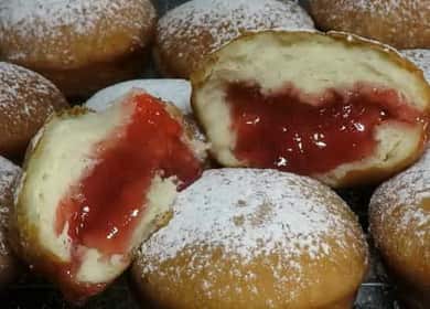 How to learn how to cook delicious donuts with filling