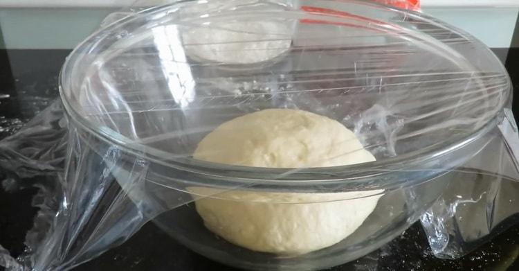To make buns, knead the dough
