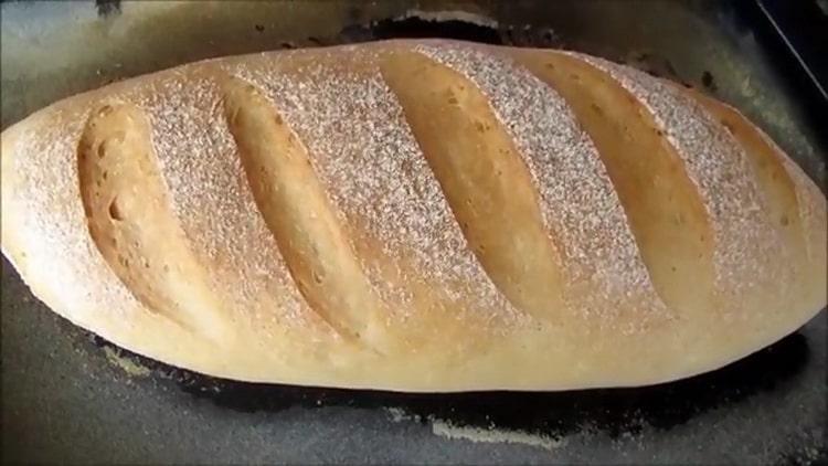Jednostavan recept za bijeli kruh - pecite u pećnici