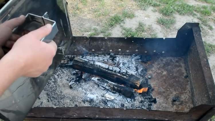 Pour la cuisson du maquereau fumé chaud, grill