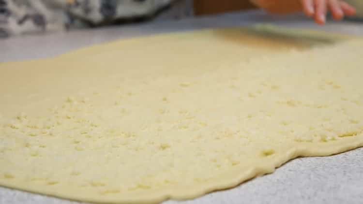 To make puff pastries, prepare the ingredients