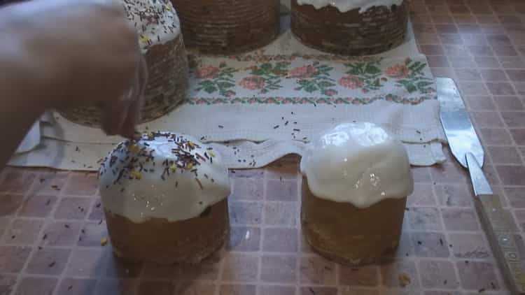 Recette Vintage Gâteaux de Pâques sur une recette étape par étape avec des photos