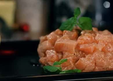 Tartare de saumon - préparer un délicieux plat français