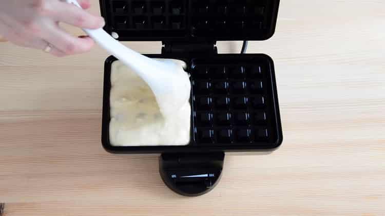 To make waffles, prepare the technique