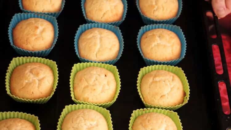 Préchauffez le four pour faire des muffins