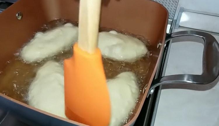 Heat the butter to make a pie dough