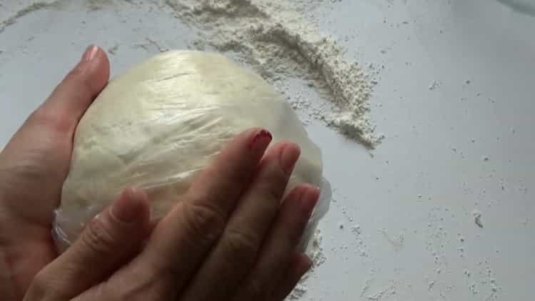 To prepare the dough for bagels, prepare the dough