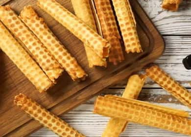 Crispy rolls in a waffle iron - a recipe for cooking at home