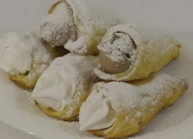 Cream puff pastries - a simple recipe for a delicious cake