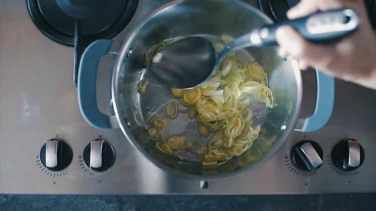 To prepare Finnish salmon soup, prepare the ingredients