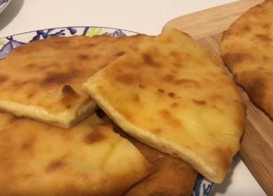 Cooking incredibly delicious khachapuri in the oven according to the recipe with a photo.