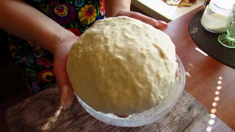Pour préparer le khachapuri dans une casserole, préparez la pâte