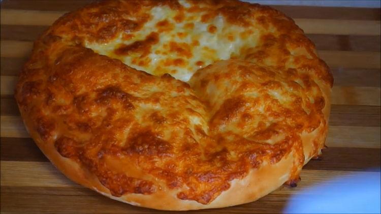 Khachapuri in Georgian according to a step by step recipe with photo