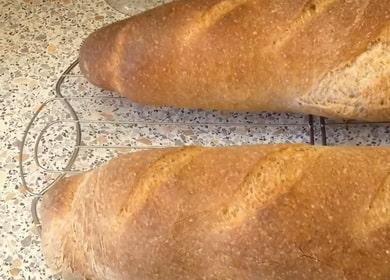 Sourdough bran bread for a slim figure