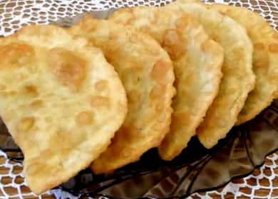 Chebureks with cheese step by step recipe with photo
