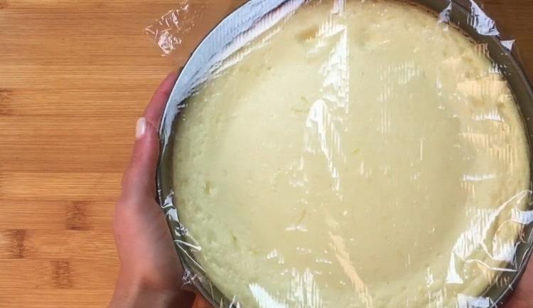 Tarta de queso clásica está lista