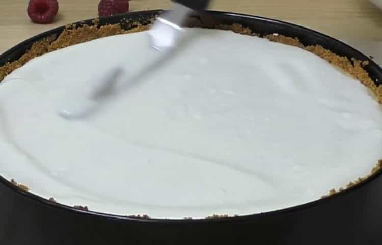 Step by step recipe cheesecake New York with photo