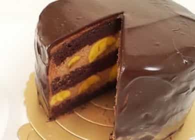 Chocolate Banana Cake - Deliciously Delicious