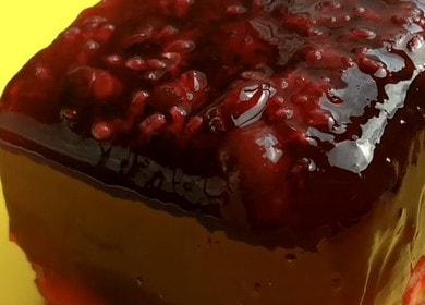 Healthy compote jelly with berries and fruits 🍮
